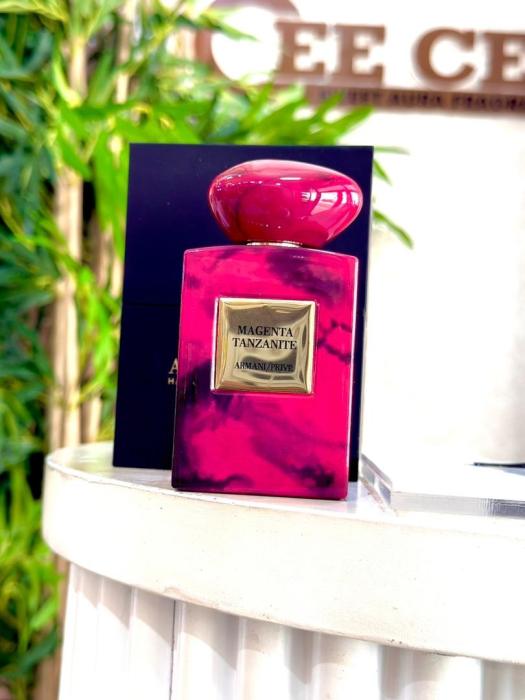 ARMANI PRIVE MAGENTA TANZANITE
