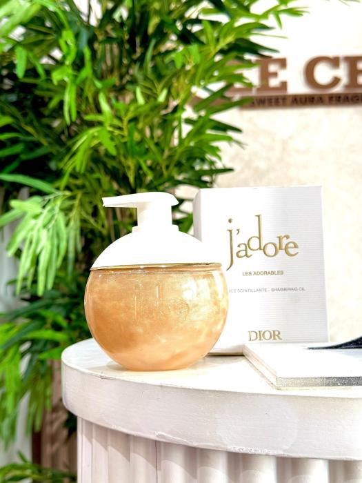 J’ADORE LES ADORABLES FRAGANT SHIMMERING BODY OIL
