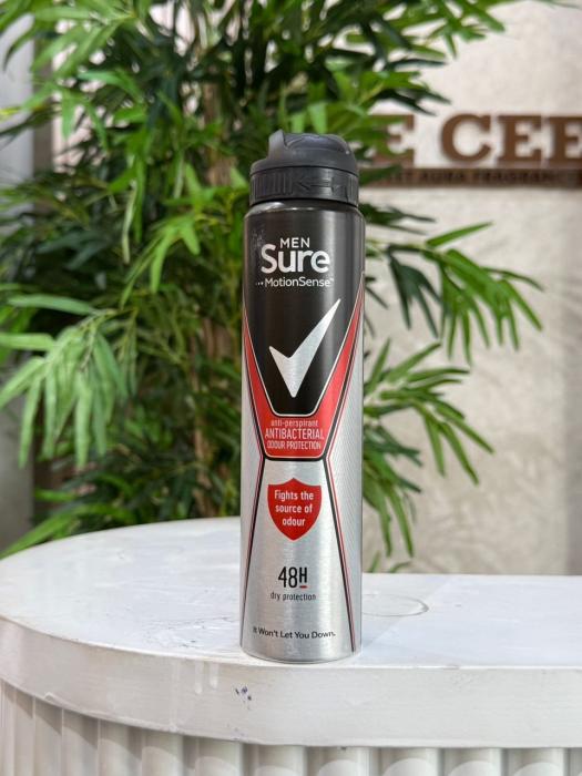 MEN SURE ANTISPEPIRANT ANTIBACTERIAL ODOUR PROTECTION