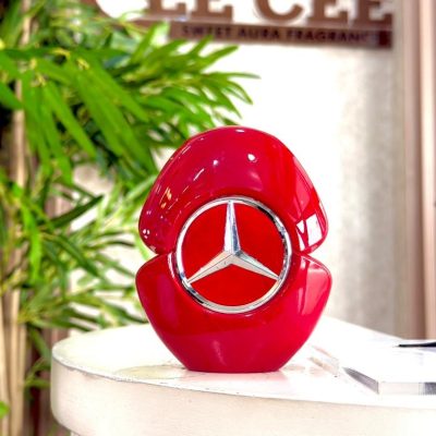 MERCEDES BENZ WOMAN IN RED