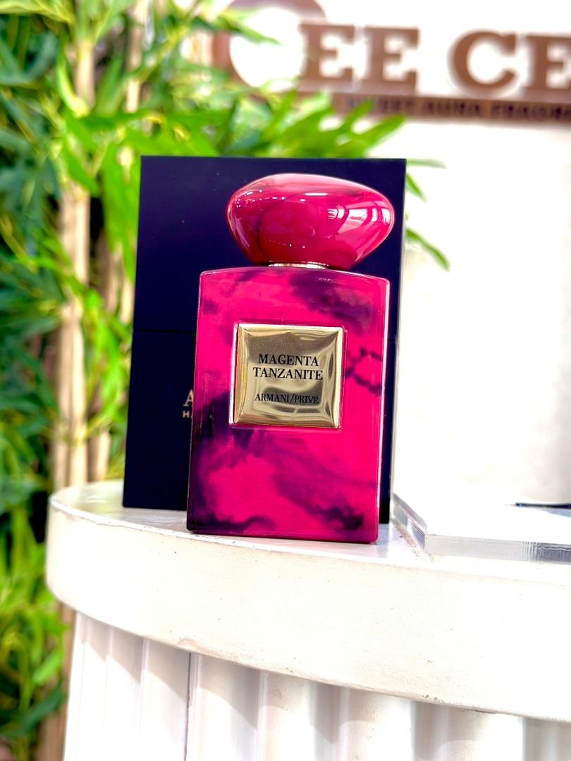 ARMANI PRIVE MAGENTA TANZANITE